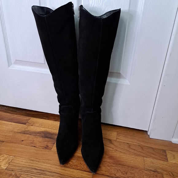 Vince Camuto 🖤 Oyennda Suede Leather Boots - Picture 4 of 15